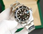 Clean Factory Fake ROLEX GMT-Master II 904L Steel 3285 Automatic Movement Black Watch